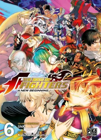 Couverture du manga The king of fighters – a new beginning Tome 6