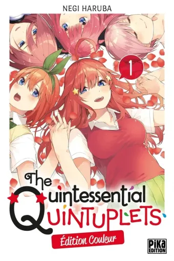 Couverture du manga The quintessential quintuplets Tome 1