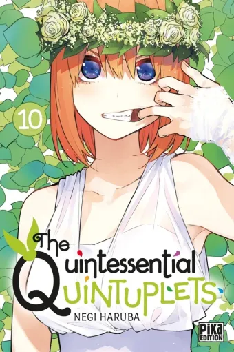 Couverture du manga The quintessential quintuplets Tome 10