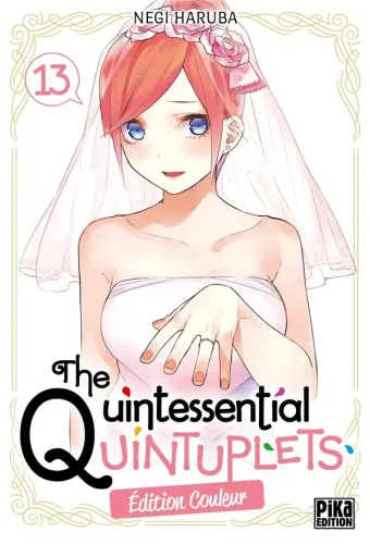 Couverture du manga The quintessential quintuplets Tome 13