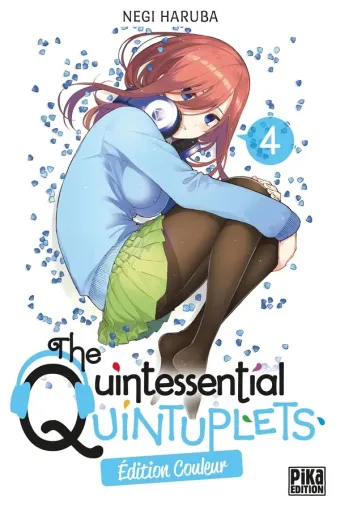 Couverture du manga The quintessential quintuplets Tome 4