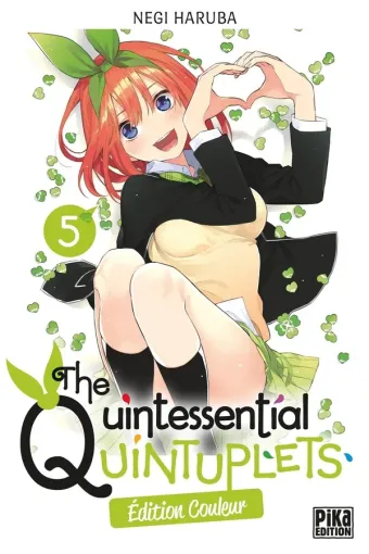 Couverture du manga The quintessential quintuplets Tome 5
