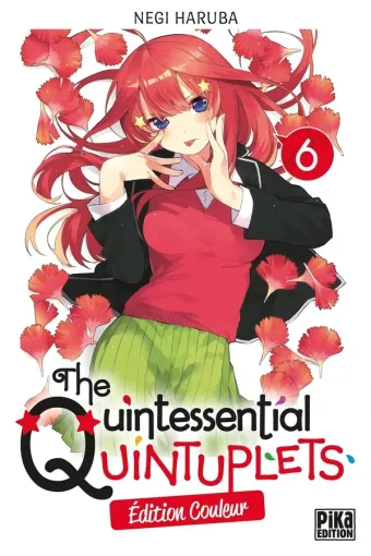 Couverture du manga The quintessential quintuplets Tome 6