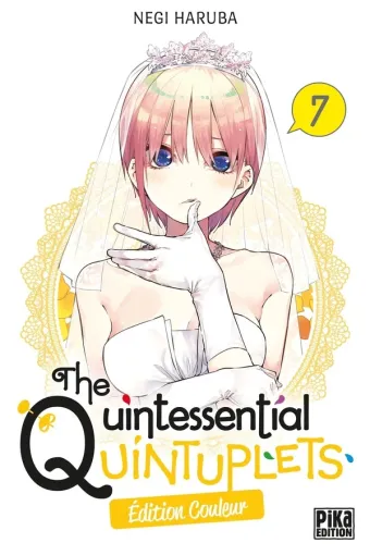 Couverture du manga The quintessential quintuplets Tome 7