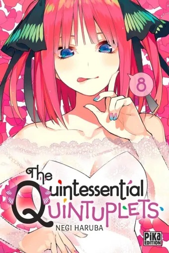 Couverture du manga The quintessential quintuplets Tome 8