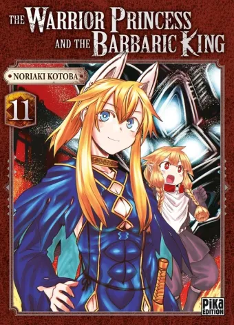 Couverture du manga The warrior princess and the barbaric king Tome 11