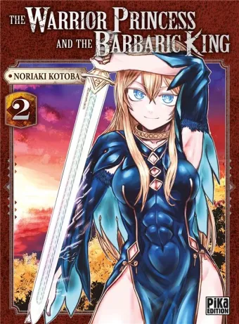 Couverture du manga The warrior princess and the barbaric king Tome 2