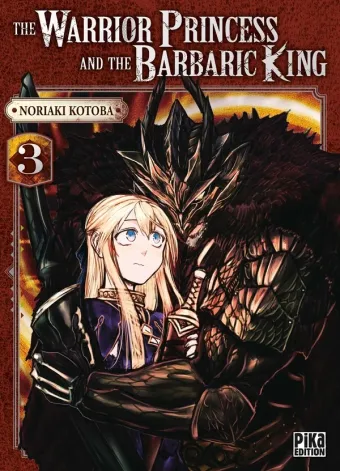 Couverture du manga The warrior princess and the barbaric king Tome 3