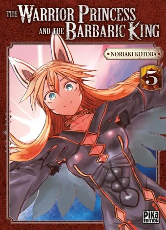 Couverture du manga The warrior princess and the barbaric king Tome 5