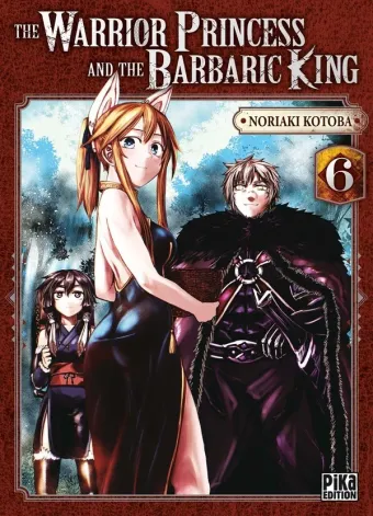 Couverture du manga The warrior princess and the barbaric king Tome 6