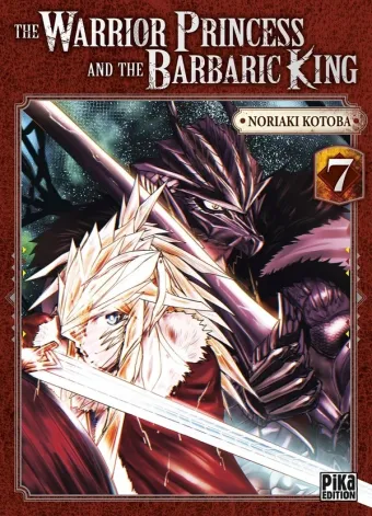 Couverture du manga The warrior princess and the barbaric king Tome 7