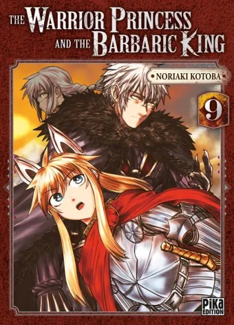 Couverture du manga The warrior princess and the barbaric king Tome 9