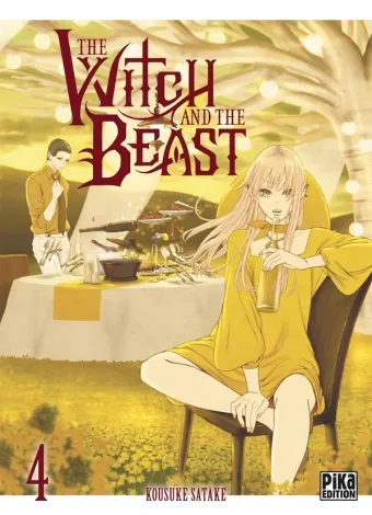 Couverture du manga The witch and the beast Tome 4