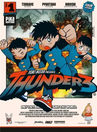 Couverture du manga Thunder 3 Tome 1
