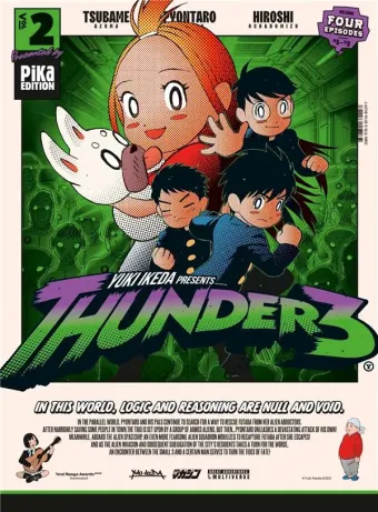 Couverture du manga Thunder 3 Tome 2