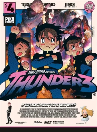 Couverture du manga Thunder 3 Tome 4