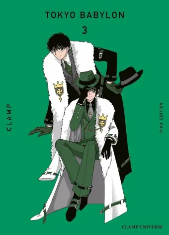 Couverture du manga Tokyo Babylon Tome 3