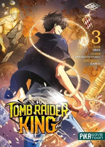 Couverture du manga Tomb raider king Tome 3