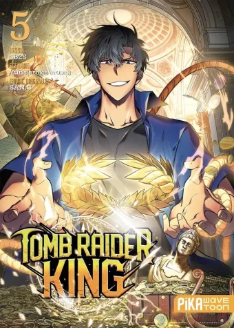 Couverture du manga Tomb raider king Tome 5