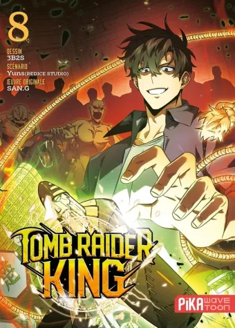 Couverture du manga Tomb raider king Tome 8