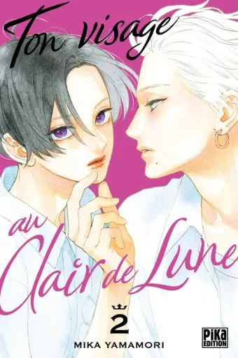 Couverture du manga Ton visage au clair de lune Tome 2
