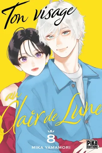 Couverture du manga Ton visage au clair de lune Tome 8