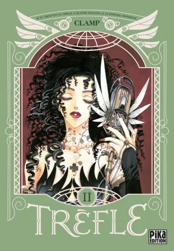 Couverture du manga Trèfle Tome 2, « Trèfle »
