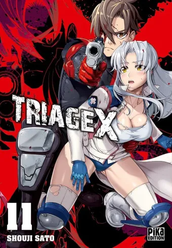Couverture du manga Triage X Tome 11