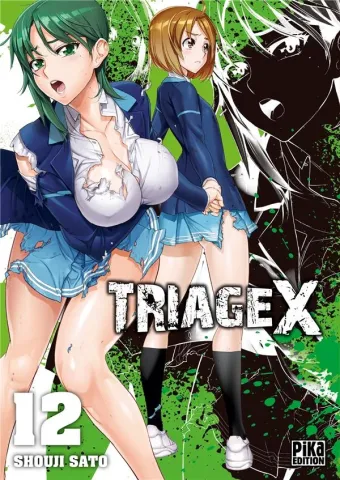 Couverture du manga Triage X Tome 12
