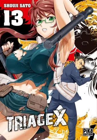 Couverture du manga Triage X Tome 13