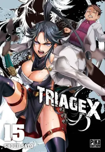 Couverture du manga Triage X Tome 15