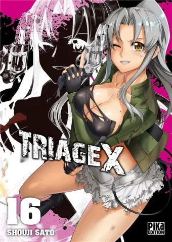 Couverture du manga Triage X Tome 16