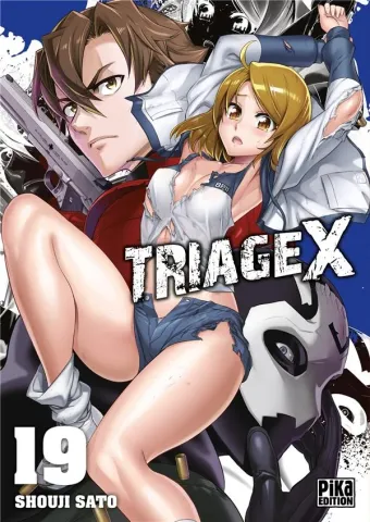 Couverture du manga Triage X Tome 19