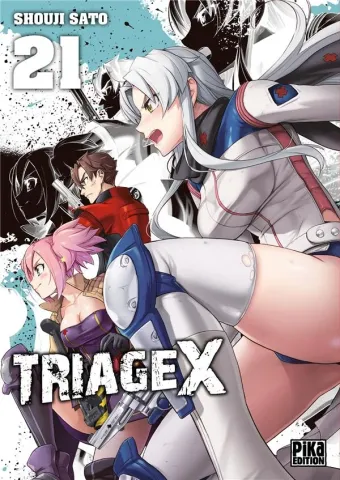 Couverture du manga Triage X Tome 21