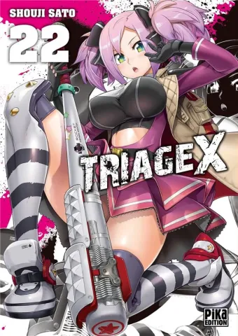 Couverture du manga Triage X Tome 22