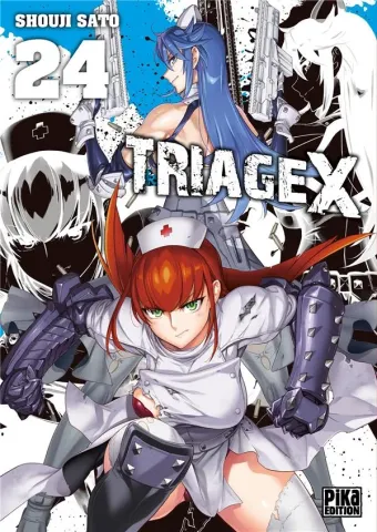 Couverture du manga Triage X Tome 24