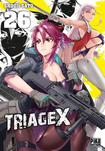 Couverture du manga Triage X Tome 26