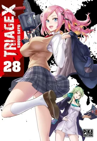 Couverture du manga Triage X Tome 28