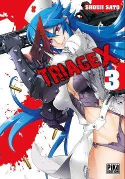 Couverture du manga Triage X Tome 3