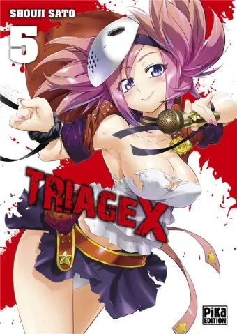 Couverture du manga Triage X Tome 5