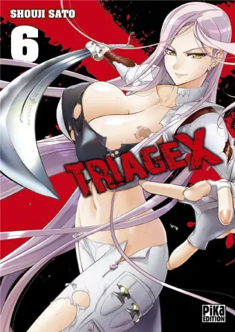 Couverture du manga Triage X Tome 6