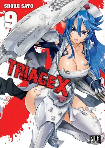 Couverture du manga Triage X Tome 9