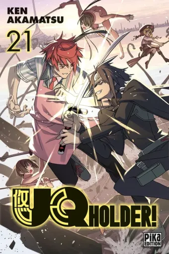 Couverture du manga UQ Holder ! Tome 21