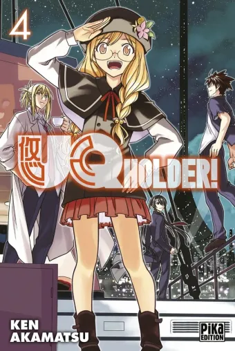 Couverture du manga UQ Holder ! Tome 4