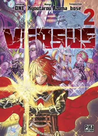 Couverture du manga Versus Tome 2