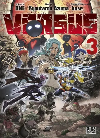 Couverture du manga Versus Tome 3