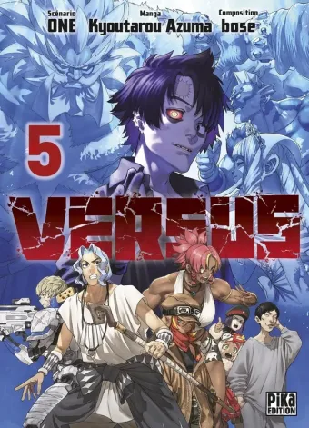 Couverture du manga Versus Tome 5