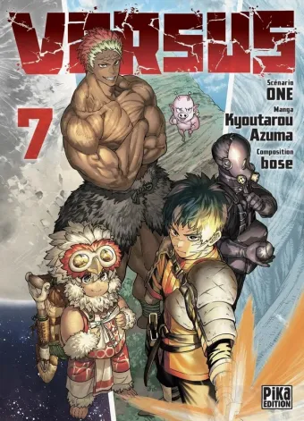 Couverture du manga Versus Tome 7