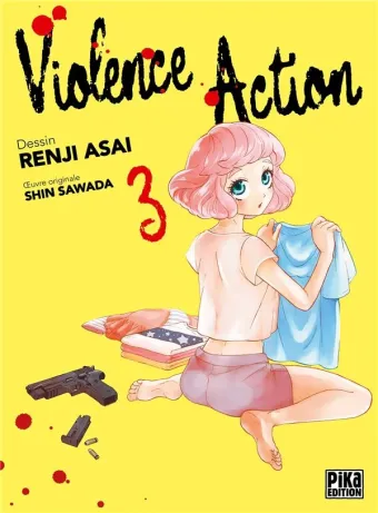Couverture du manga Violence action Tome 3
