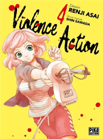 Couverture du manga Violence action Tome 4